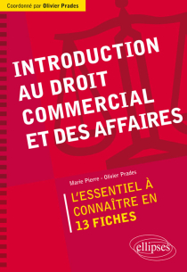 Introduction au droit commercial et des affaires