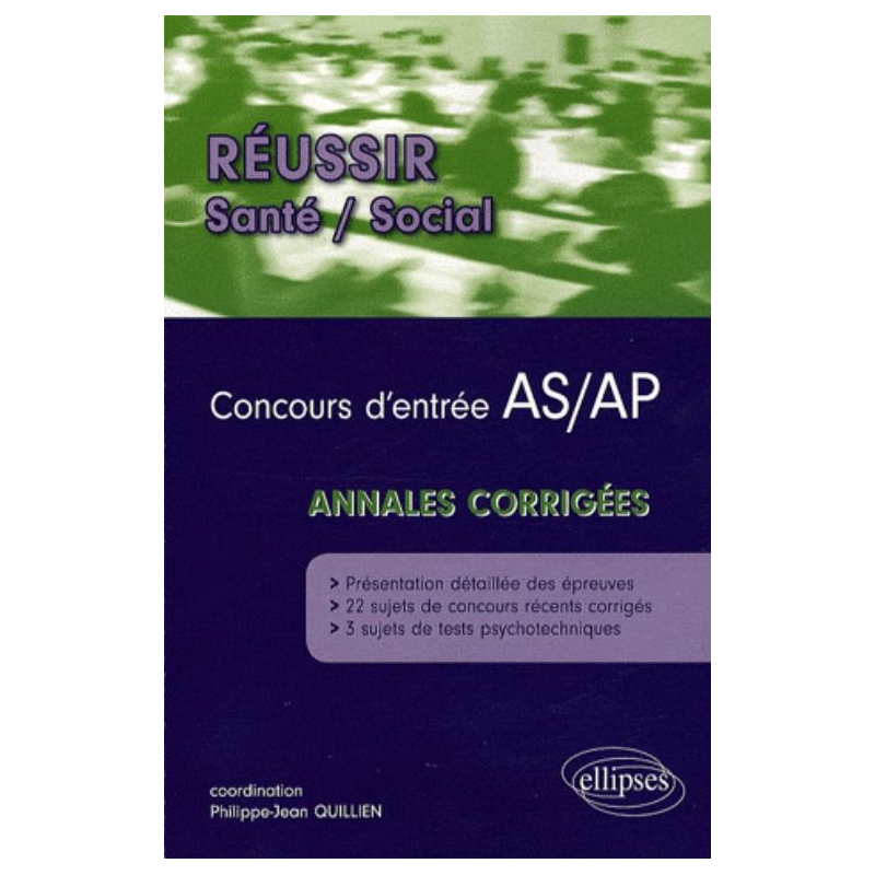 Concours d'entrée AS/AP