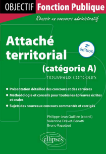 Attaché territorial - nouveaux concours (catégorie A)
