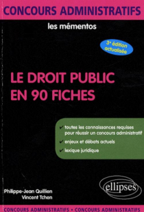 Le Droit public en 90 fiches. 3e édition