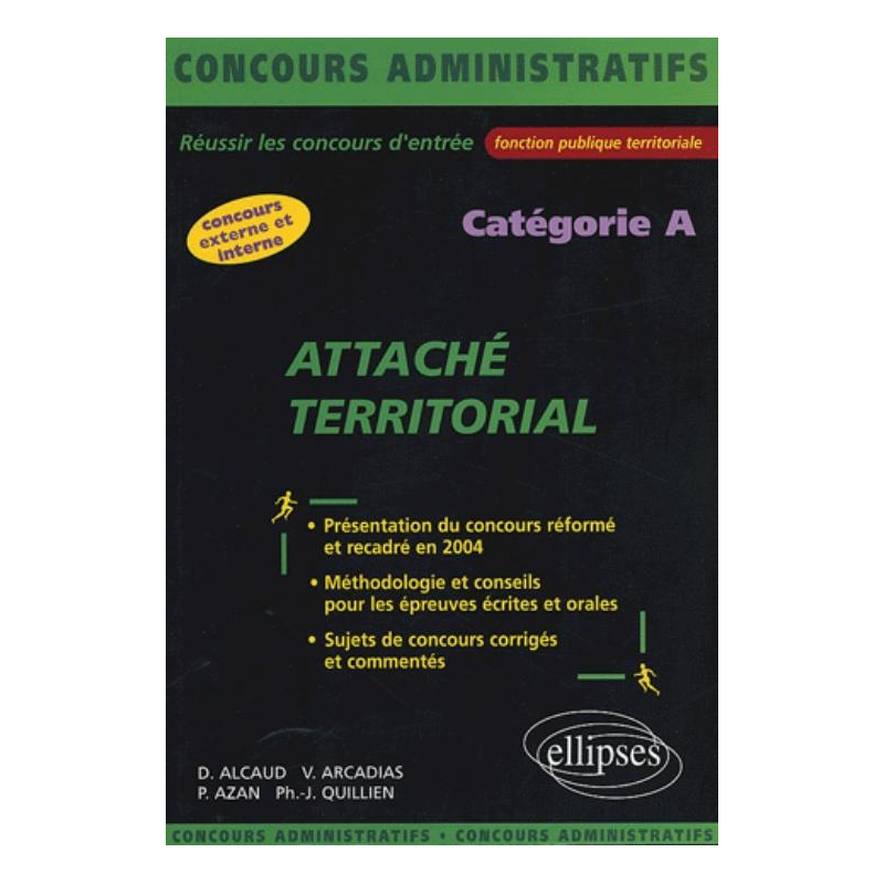 Attaché territoral - catégorie A