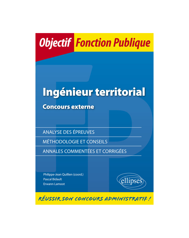 Concours externe d'Ingénieur territorial