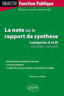 La note ou le rapport de synthèse