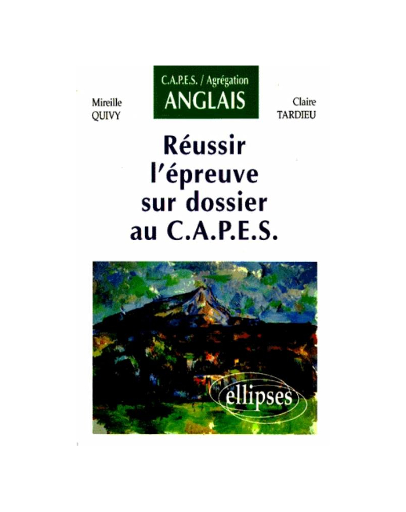 Réussir l'épreuve sur dossier au CAPES d'anglais