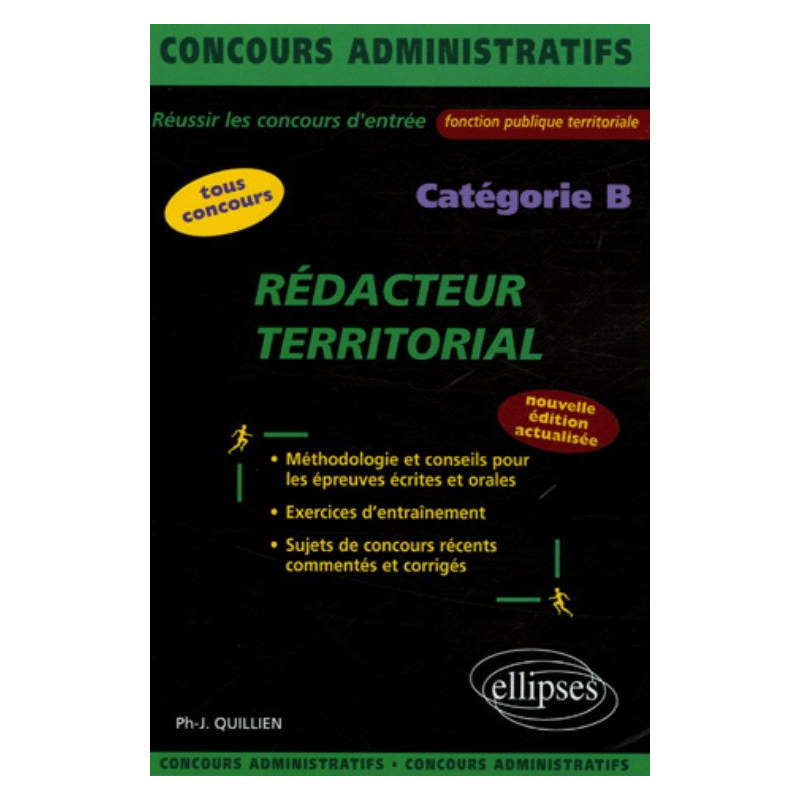 Rédacteur territorial - catégorie B - 2e édition