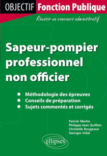 Sapeur-pompier professionnel non officier.