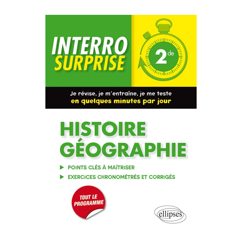 Histoire-Géographie - Seconde