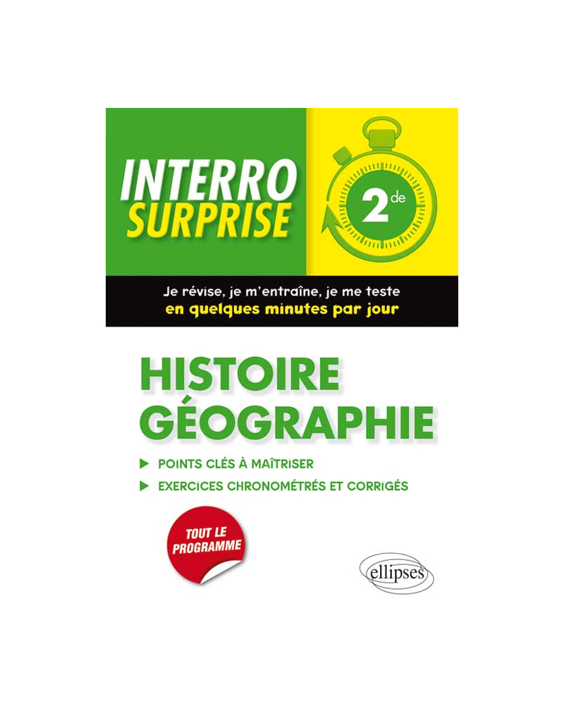 Histoire-Géographie - Seconde