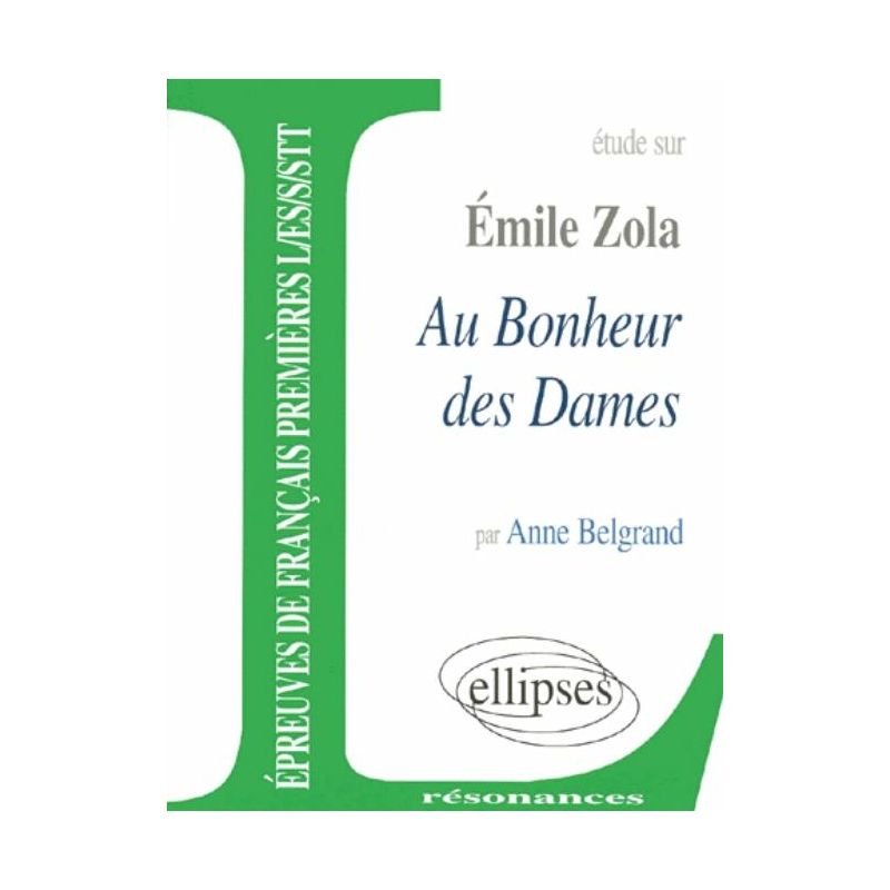 Zola, Au bonheur des Dames