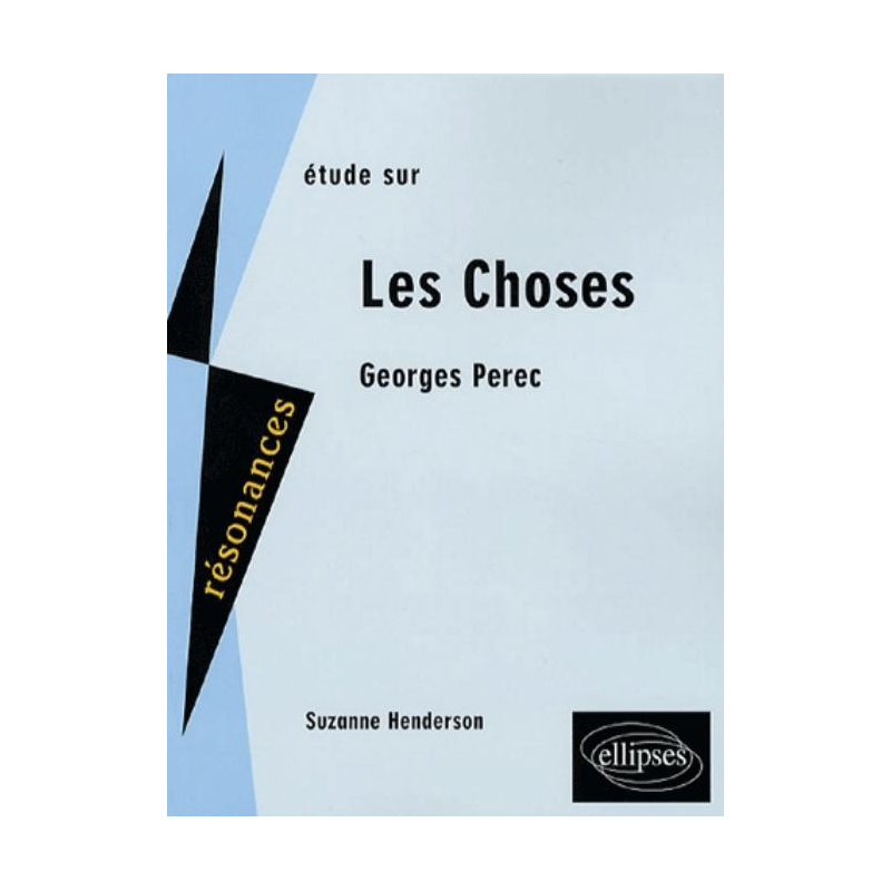 Perec, Les Choses