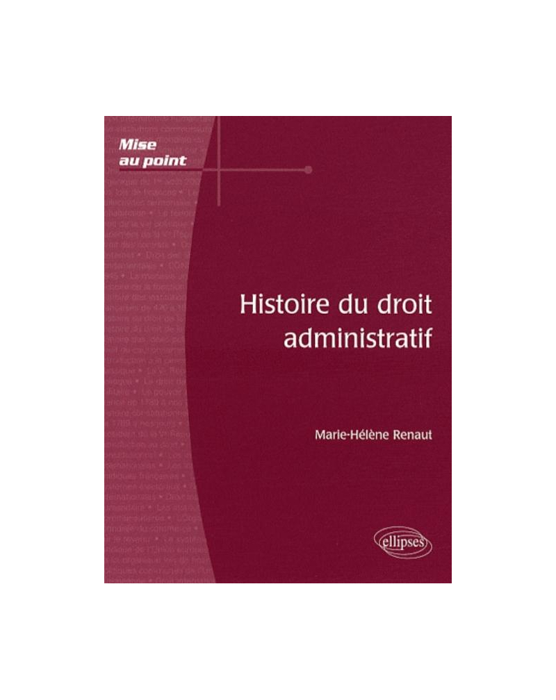Histoire du droit administratif