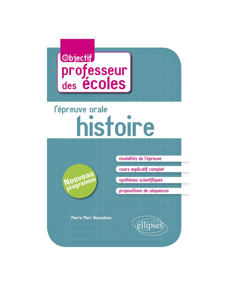 L'épreuve orale d'admission - Histoire