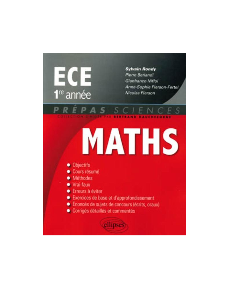 Mathématiques ECE-1