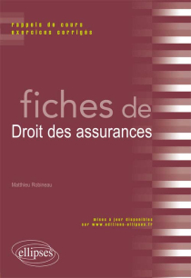 Fiches de droit des assurances