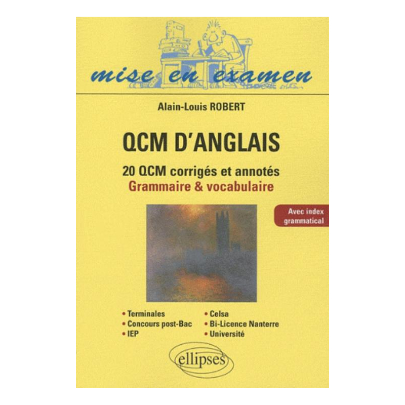 QCM d'anglais. Méthodologie et application