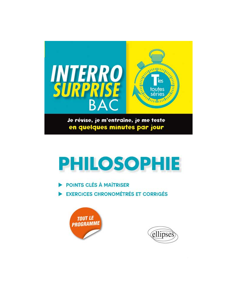 Philosophie - Terminales /BAC