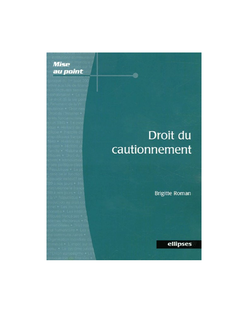 Droit du cautionnement