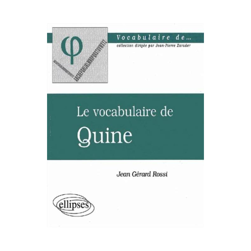 vocabulaire de Quine (Le)