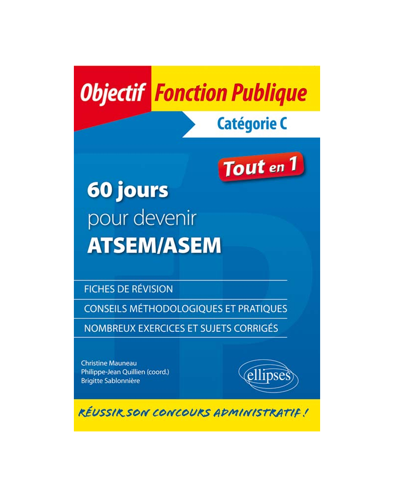 60 jours pour devenir ATSEM/ASEM