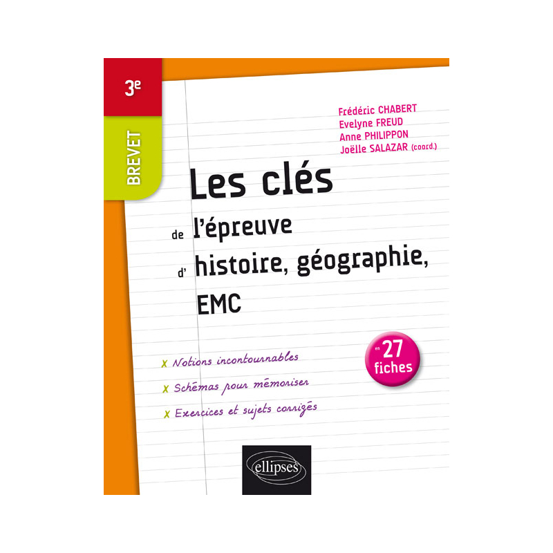 Les clés de l'Histoire-Géographie au Brevet - Troisième