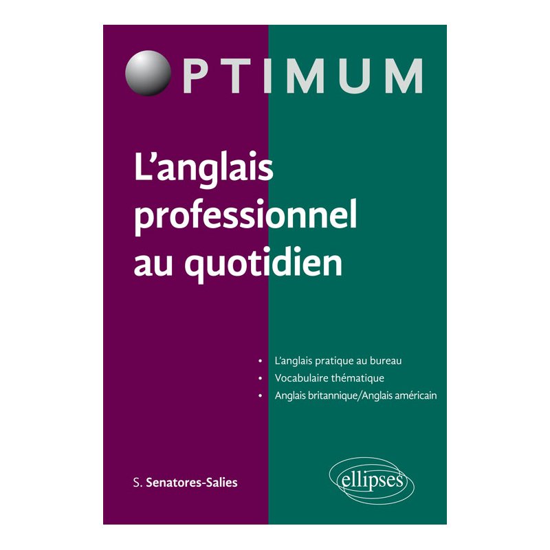 L’anglais professionnel au quotidien
