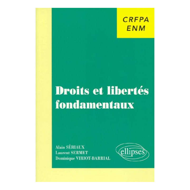 Droits et libertés fondamentaux