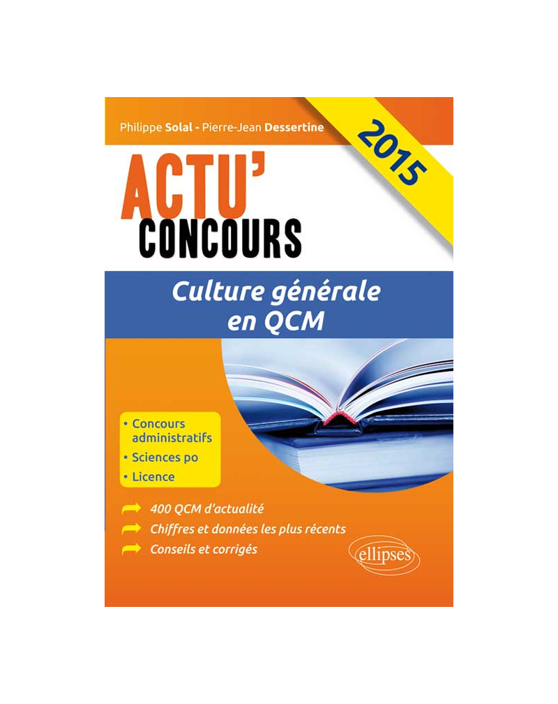 Culture générale en QCM - 2015