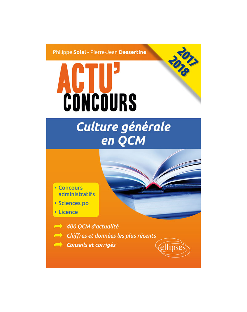 Culture générale en QCM - concours 2017-2018