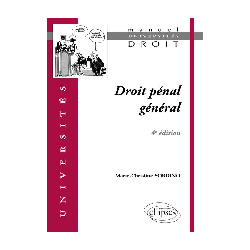 Droit pénal général. 4e édition