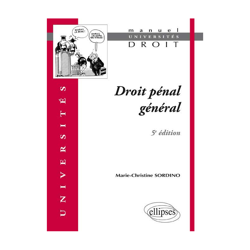 Droit pénal général. 5e édition