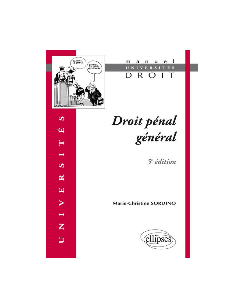 Droit pénal général. 5e édition