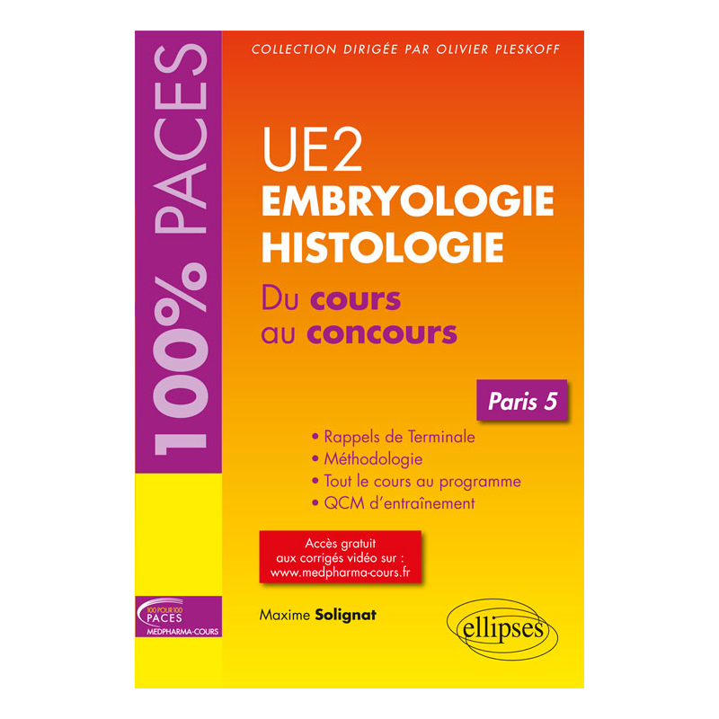 UE2 - Embryologie-Histologie (Paris 5)