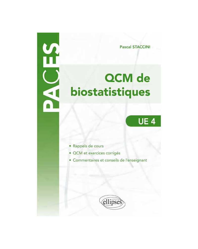 UE4 – QCM de biostatistiques