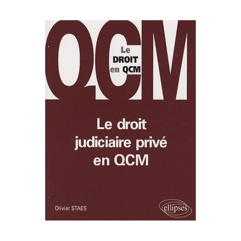 Le droit judiciaire privé en QCM
