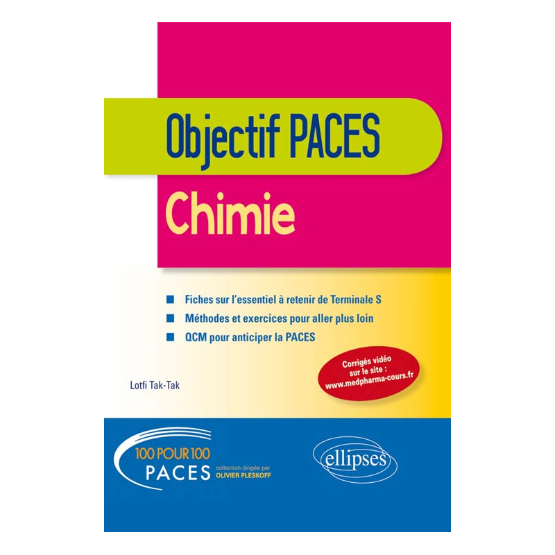 Chimie - Tle S - Objectif PACES