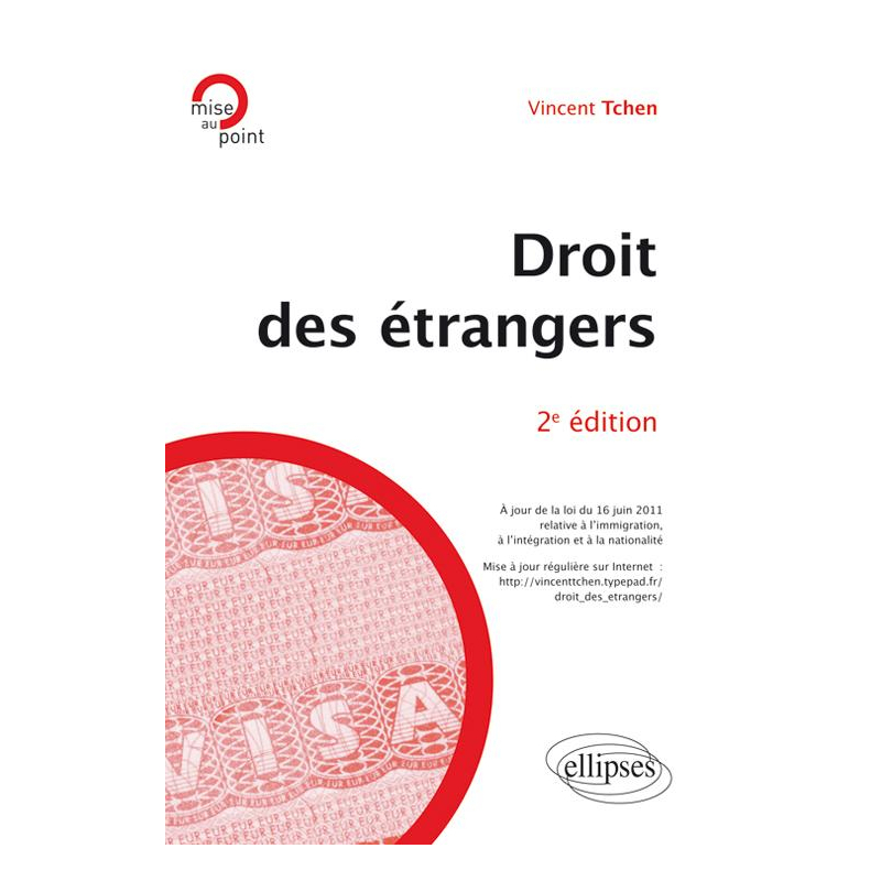 Droit des étrangers - 2e édition