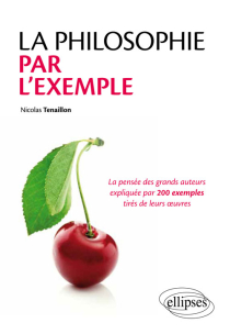 La philosophie par l'exemple. La pensée des grands auteurs expliquée par 200 exemples tirés de leurs œuvres