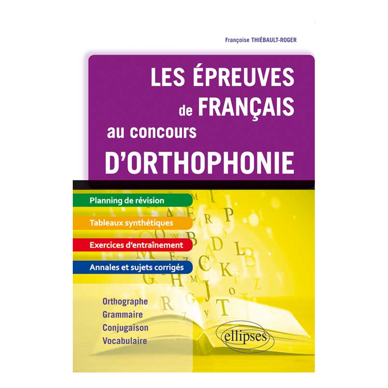 Les épreuves de français au concours d’orthophonie