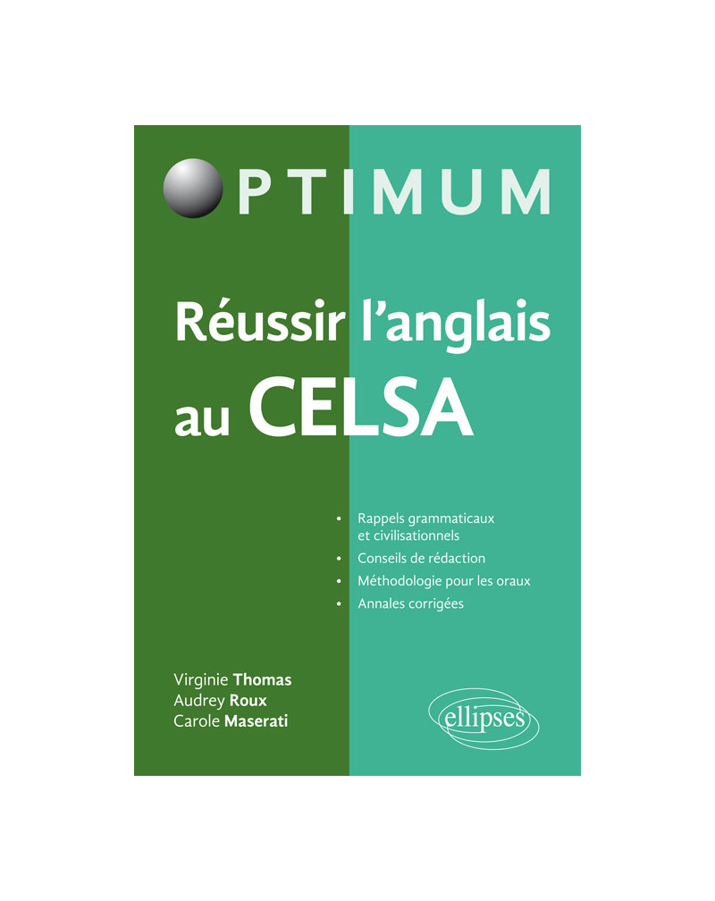 Réussir l'anglais au CELSA