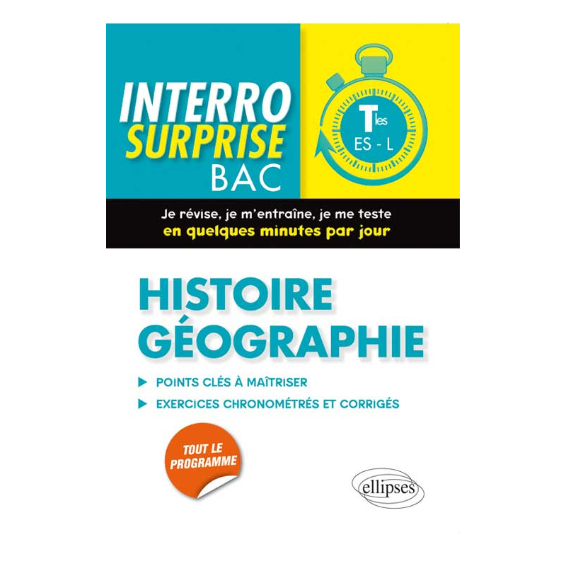Histoire-Géographie - Terminales L/ES