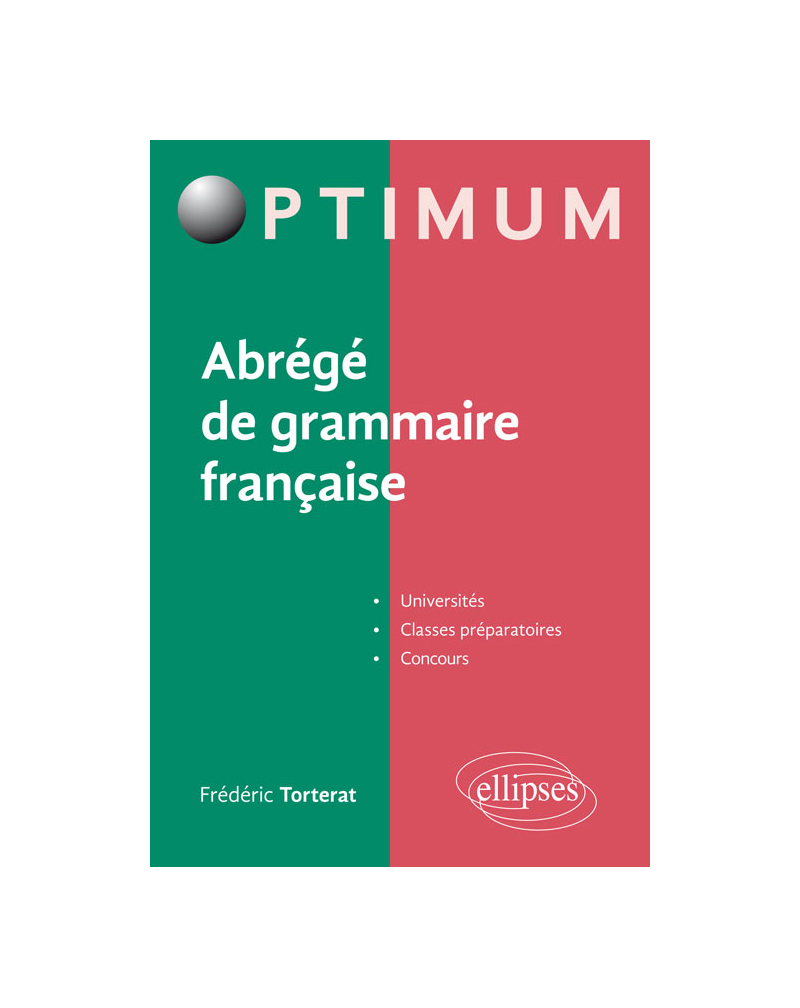 Abrégé de grammaire française