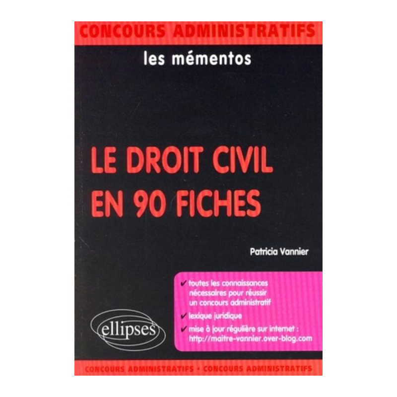 Le droit civil en 90 fiches
