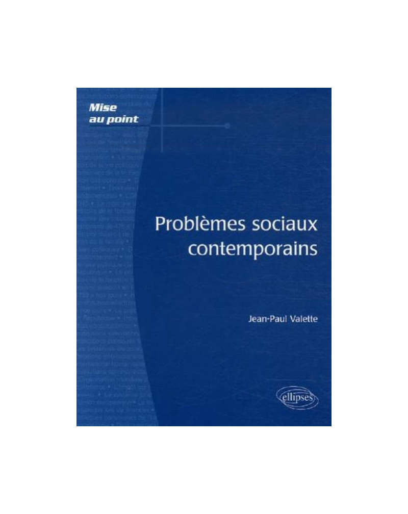 Problèmes sociaux contemporains