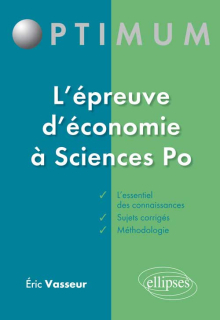L’épreuve d’économie à Sciences po - rappels de cours et sujets corrigés