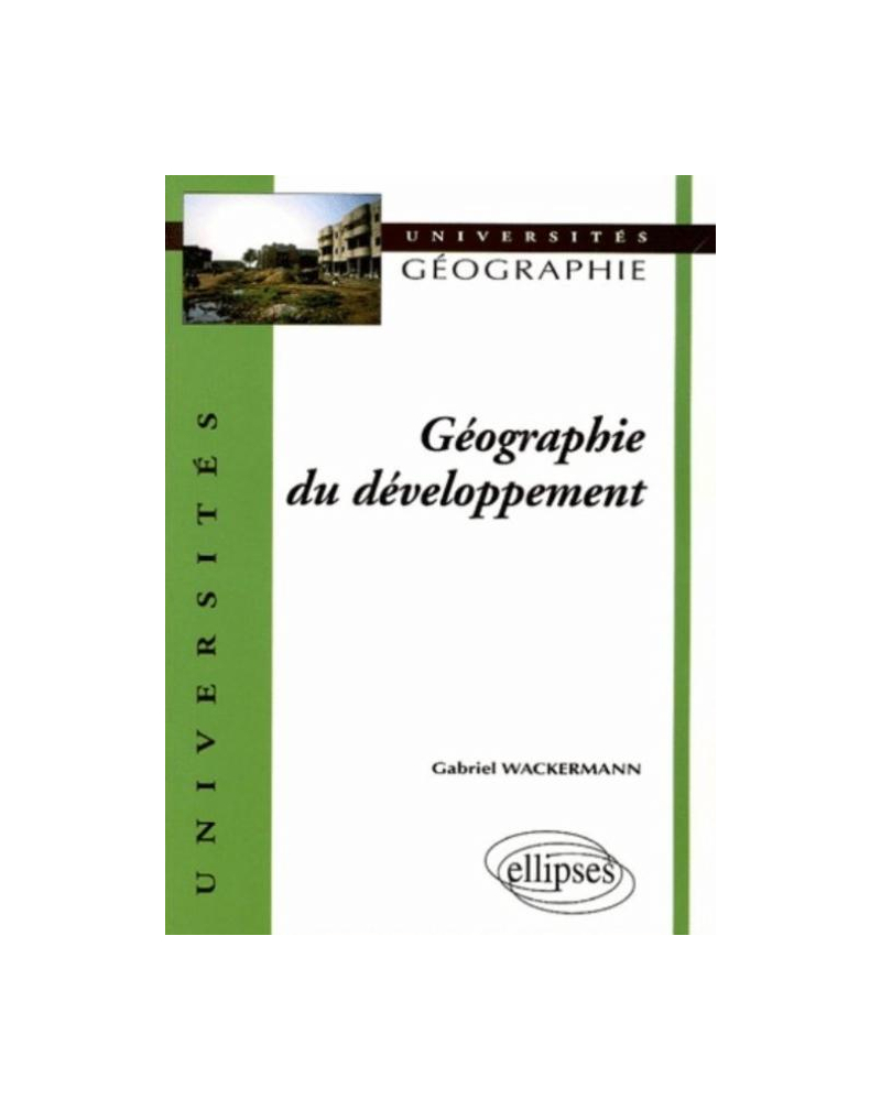 Géographie du développement