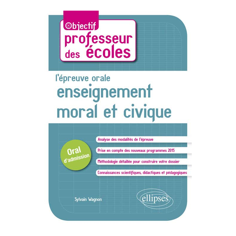 L’épreuve orale d’enseignement moral et civique