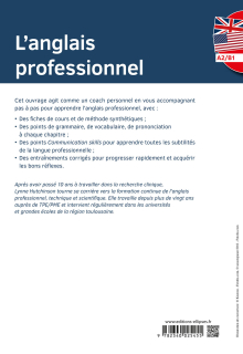 L'anglais professionnel niveau A2/B1