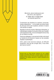 Exercices pratiques pour mieux rédiger en anglais dans le supérieur. B2-C1