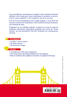 Anglais. 35 astuces pour améliorer votre vocabulaire simplement ! (avec exercices corrigés) [A2-B1]