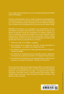 CAPES espagnol. Épreuve de composition 2020. Julio CORTÁZAR, Rayuela (1963)